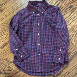 Ralph Lauren Kids Plaid Button-Up Shirt